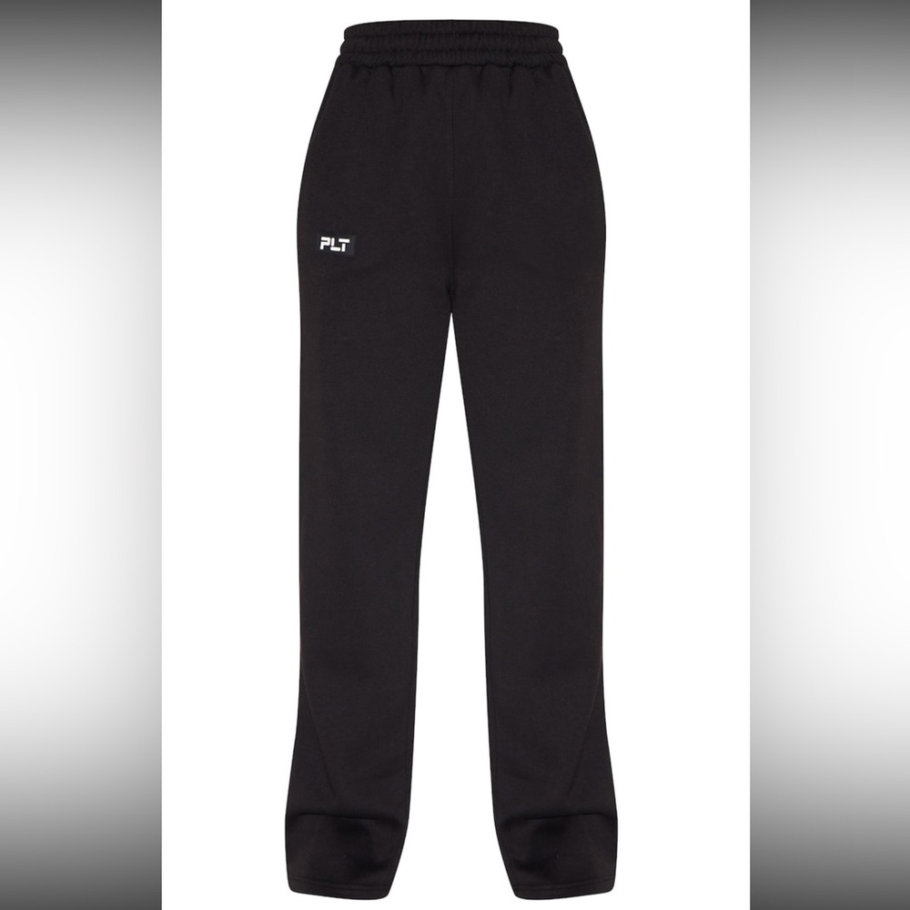 Prettylittlething Black Track Pants